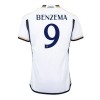 Officiële Voetbalshirt Real Madrid Benzema 9 Thuis 2023-24 - Heren